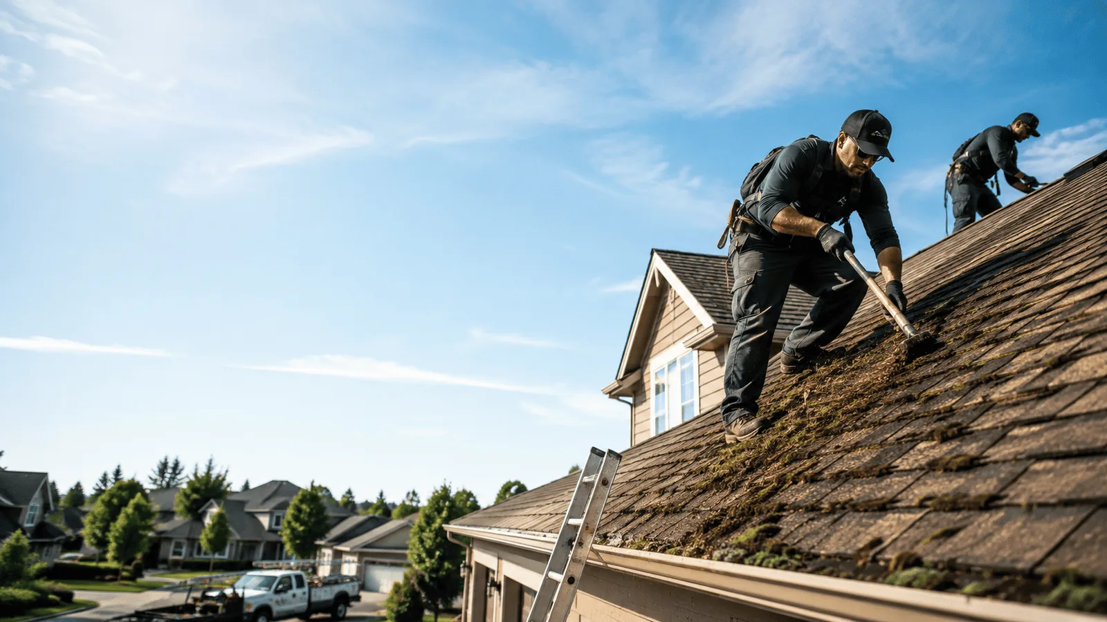 Roof Moss Removal in Mount Sinai, NY near me